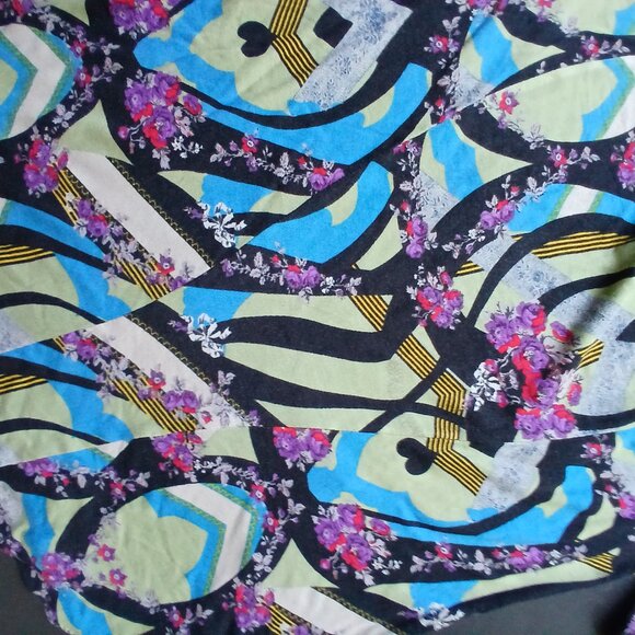 CHRISTIAN LACROIX France Long Sleeves Top Size Small Made in Italy 1990s - Picture 11 of 13